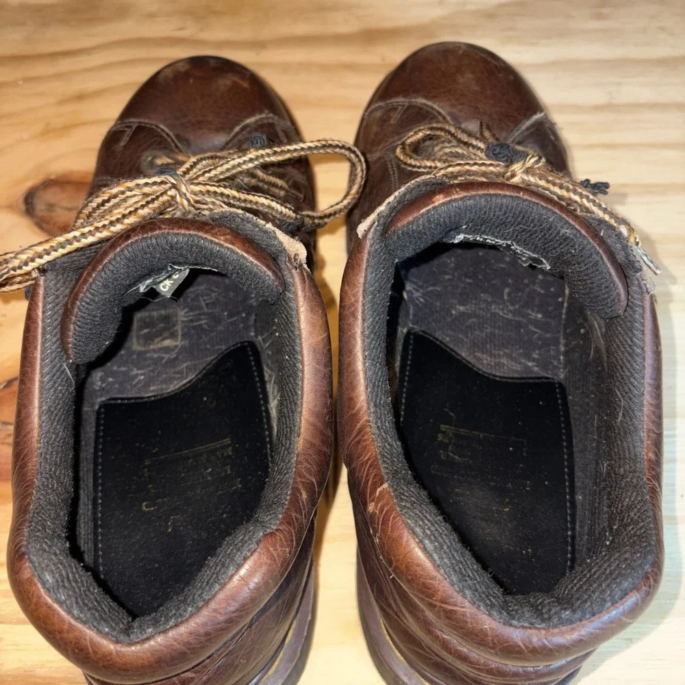 Dr Martens 8312 Vintage 90s Y2K Brown Leather Chunky Shoes Via Boots Mens Sz 11